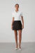 Shorts Saia Daniele Marrom Escuro