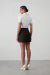 Shorts Saia Daniele Marrom Escuro