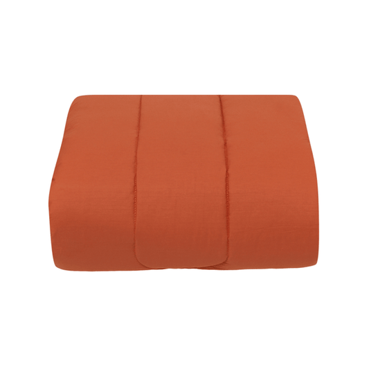 EDREDOM SOLTEIRO 1,60 M X 2,40 M VON CONCEPT TERRACOTA